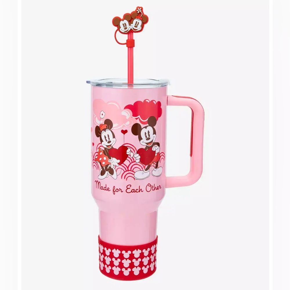 Disney Mickey and Minnie Red and Pink Tumbler
